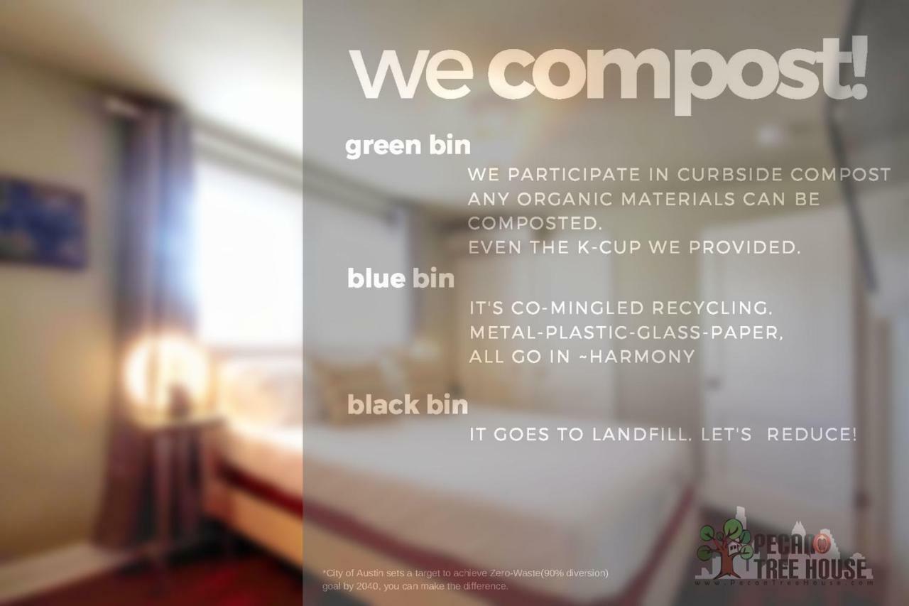 Ut Moody Center Downtown Eco Pecan Tree House Free Wifi Parking Quiet Office Austin Ngoại thất bức ảnh